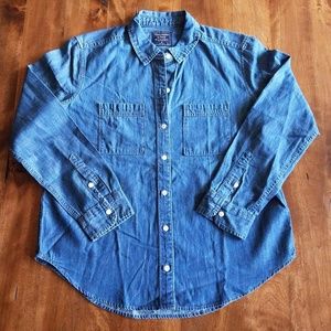 Abercrombie & Fitch Denim Button Up